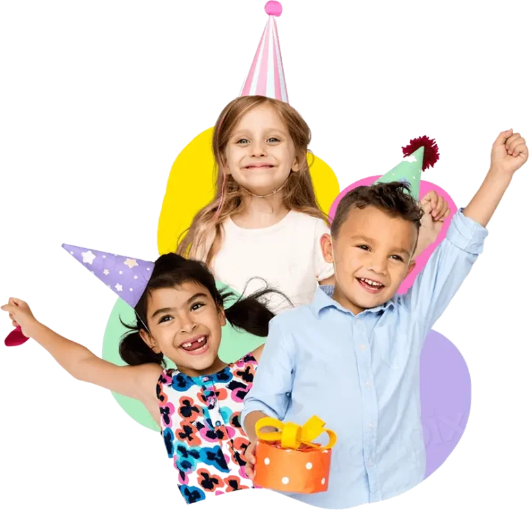 madjionicar u igraonici na proslavi decijeg rodjendana